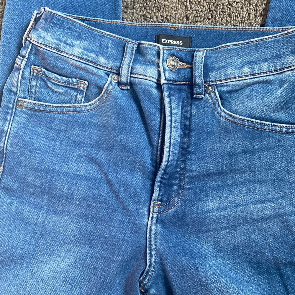 High Rise Skinny Express Jeans